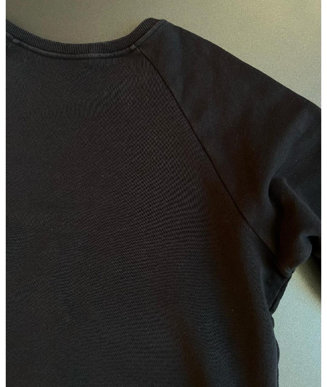 SAINT LAURENT Черный вискозный джемпер / свитер, фото 3