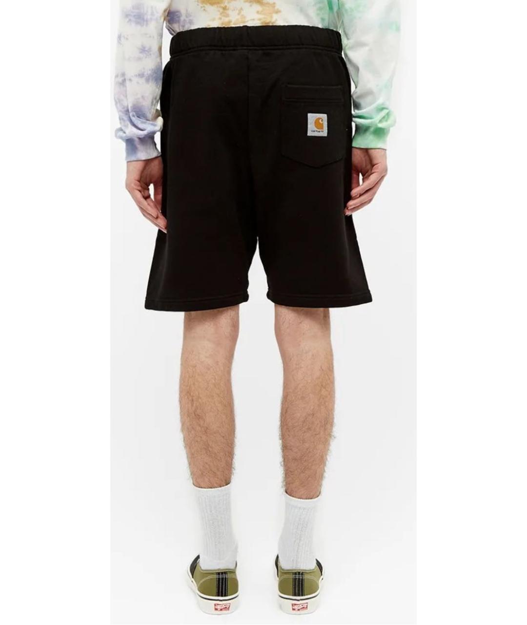 CARHARTT WIP Черные хлопковые шорты, фото 7