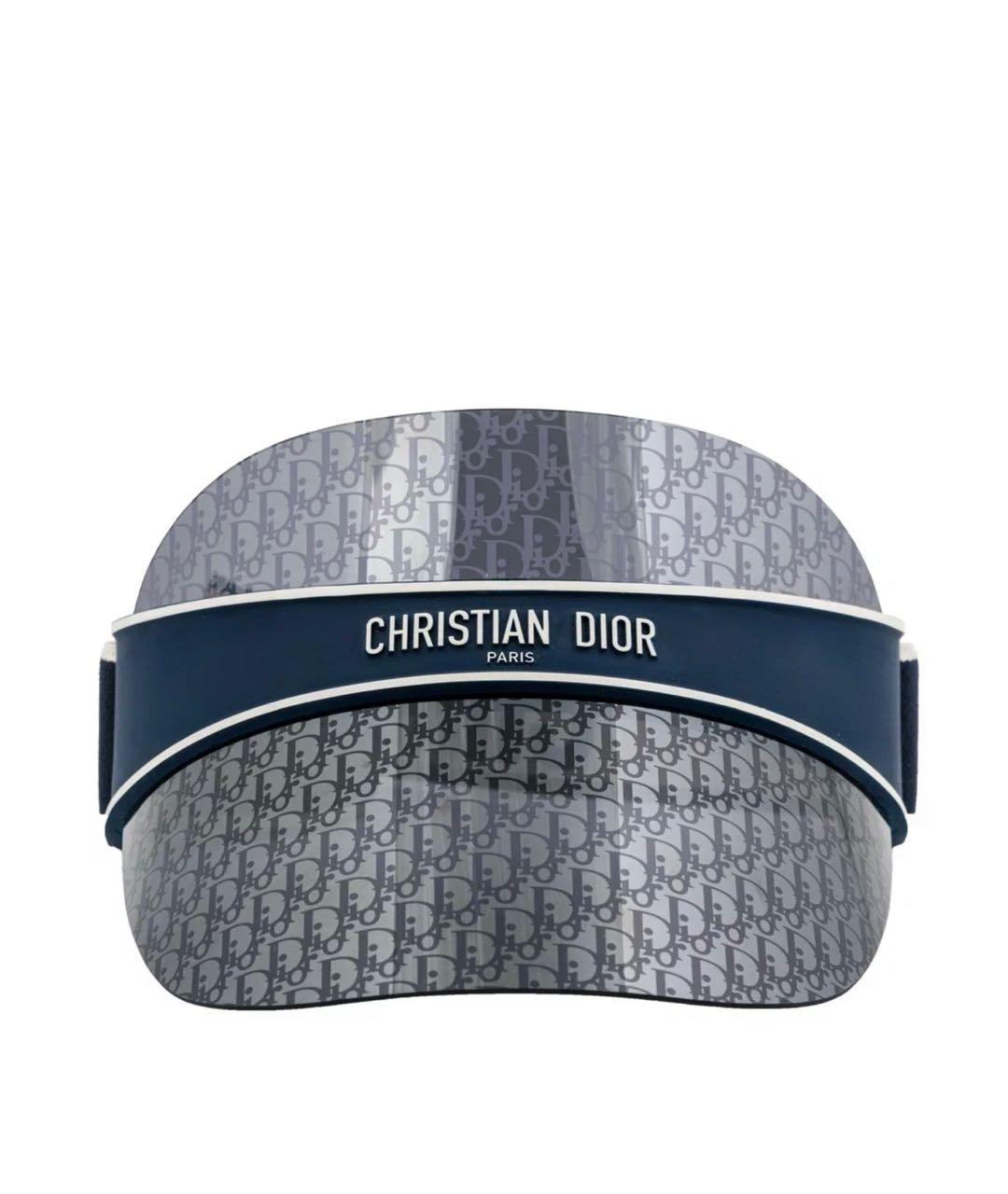 CHRISTIAN DIOR Темно-синие пластиковые солнцезащитные очки, фото 2
