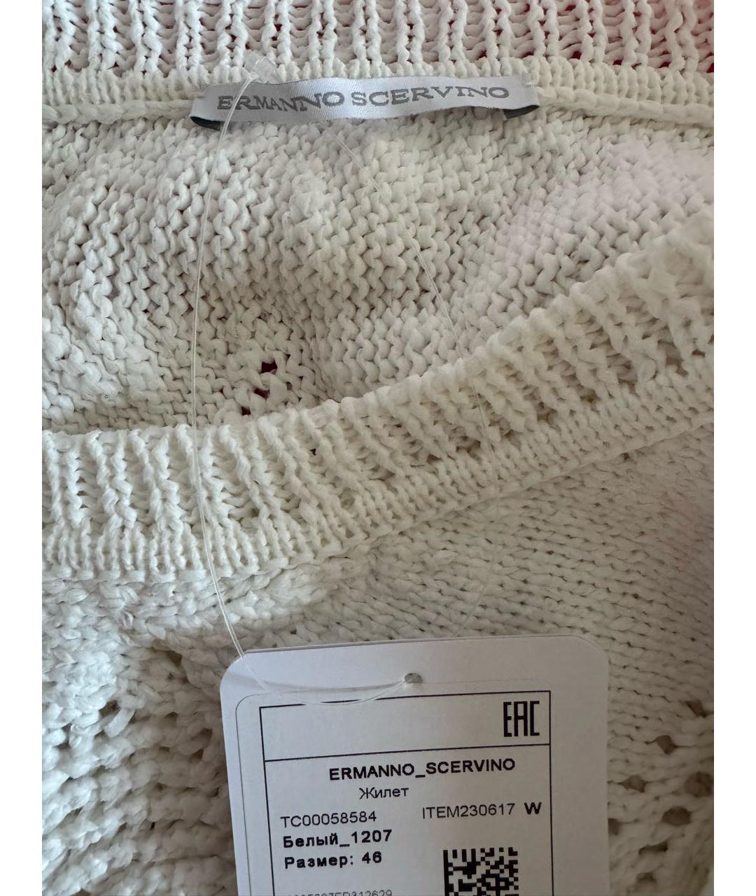 ERMANNO SCERVINO Белая полиамидовая жилетка, фото 3