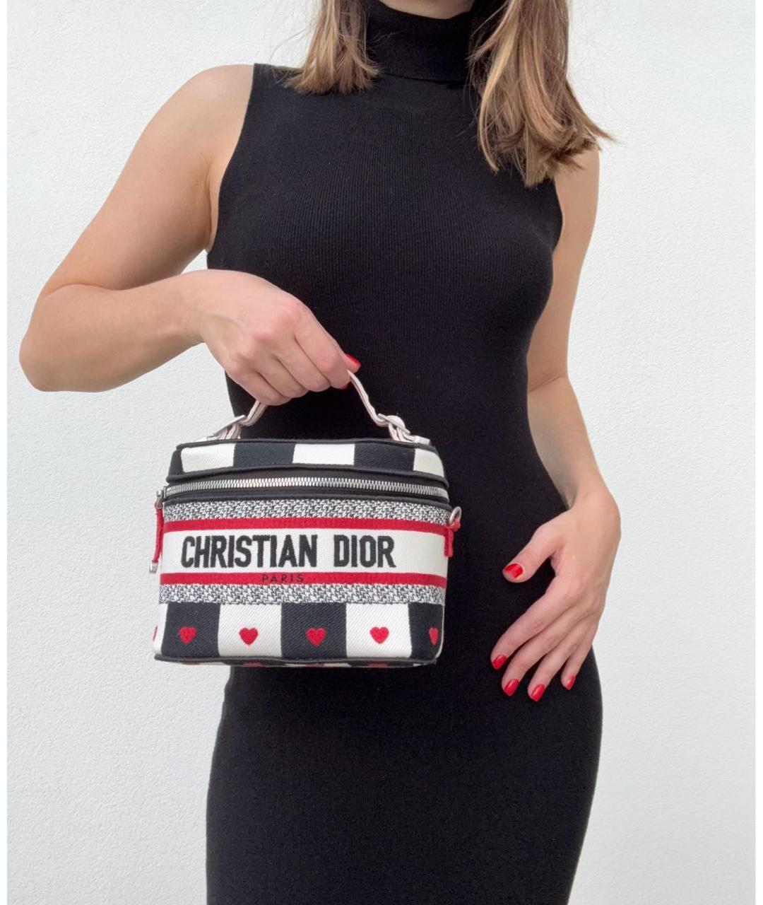 CHRISTIAN DIOR Мульти тканевая сумка через плечо, фото 5