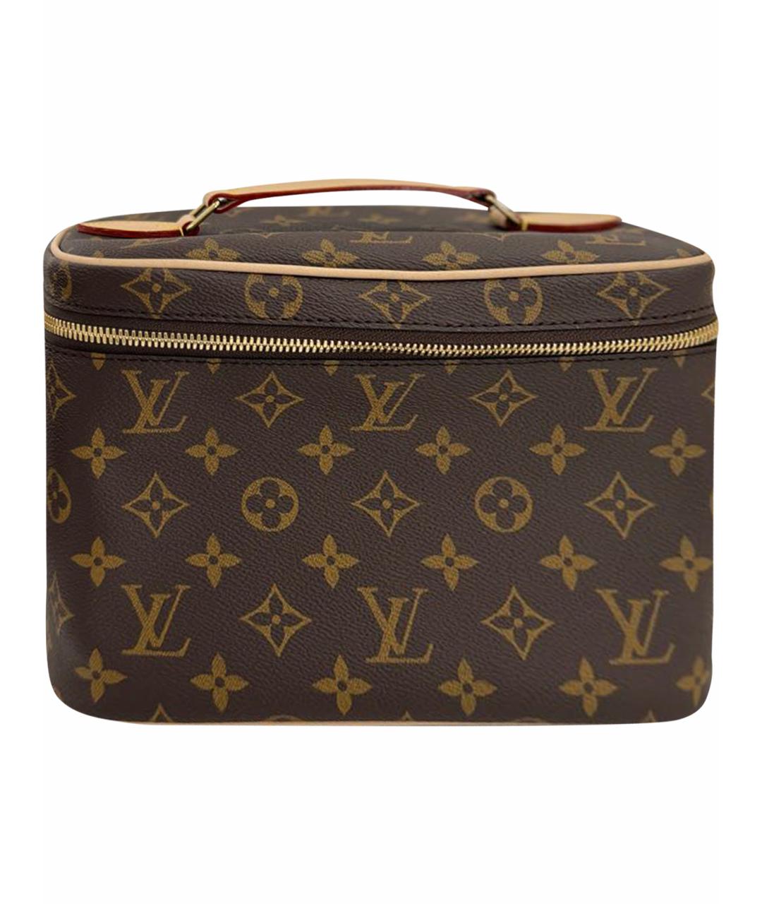 LOUIS VUITTON Коричневая косметичка, фото 1