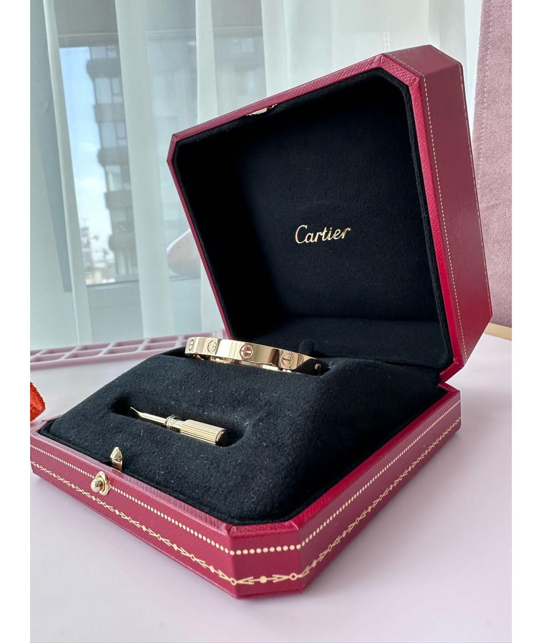 CARTIER Золотой браслет из розового золота, фото 2