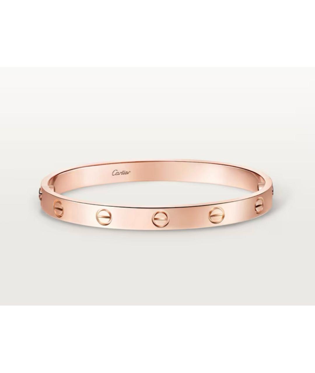 CARTIER Золотой браслет из розового золота, фото 5