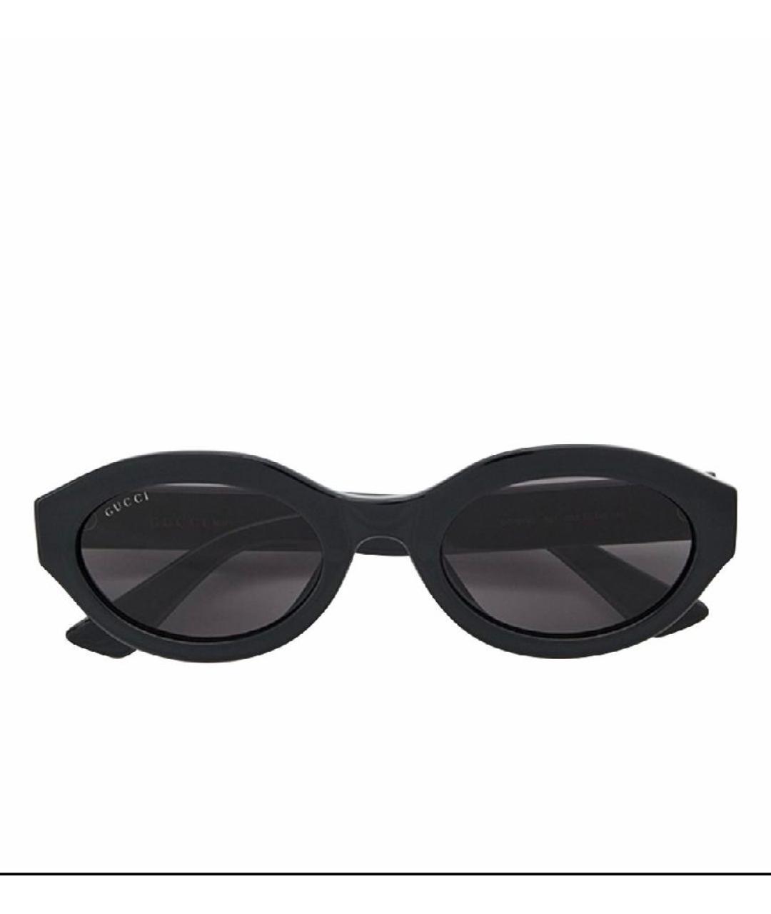 GUCCI Черные пластиковые солнцезащитные очки, фото 8