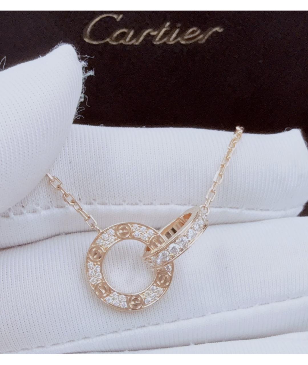CARTIER Золотая подвеска из розового золота, фото 6