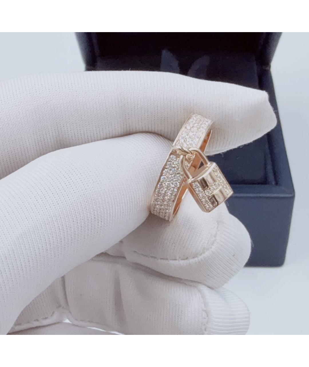HERMES Розовое кольцо из розового золота, фото 4
