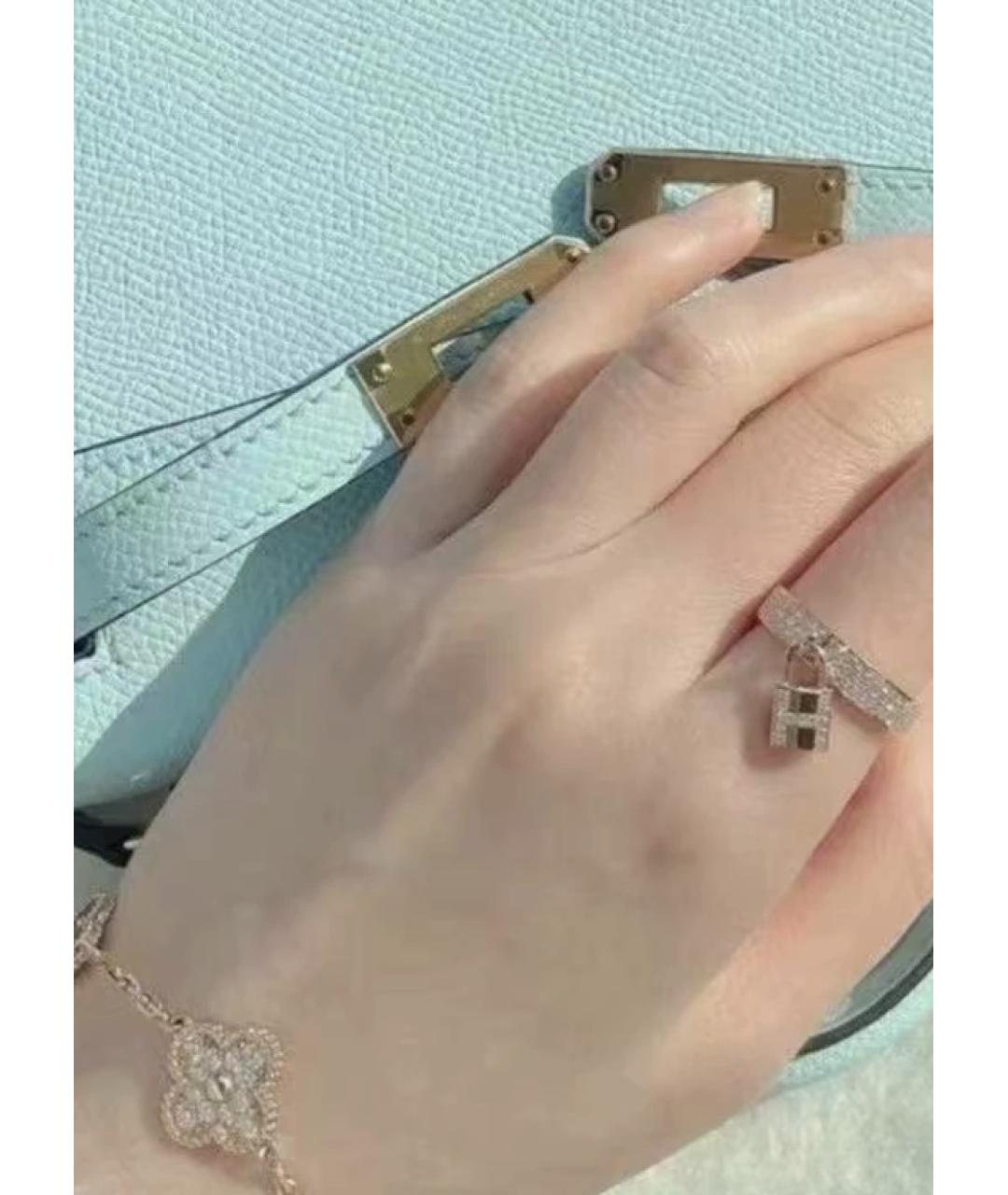 HERMES Розовое кольцо из розового золота, фото 6