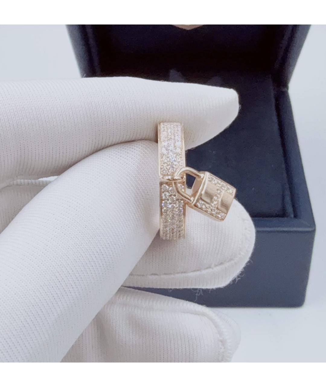 HERMES Розовое кольцо из розового золота, фото 2