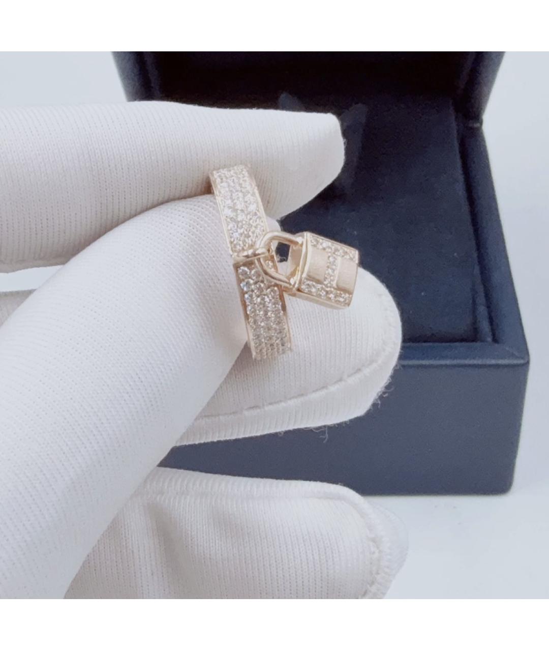 HERMES Розовое кольцо из розового золота, фото 3
