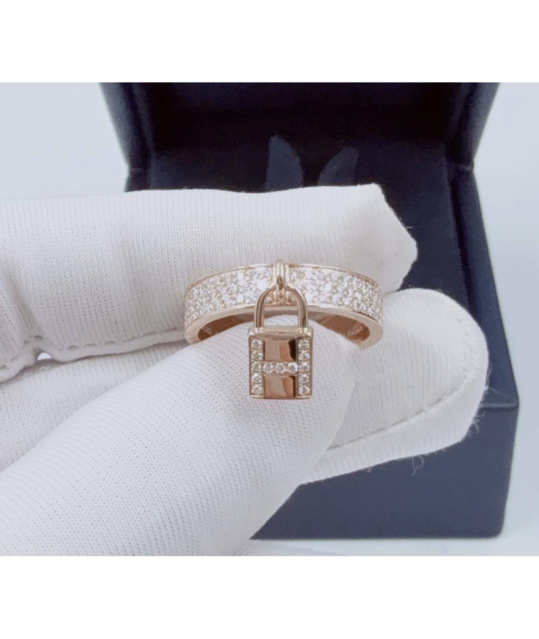 HERMES Розовое кольцо из розового золота, фото 7