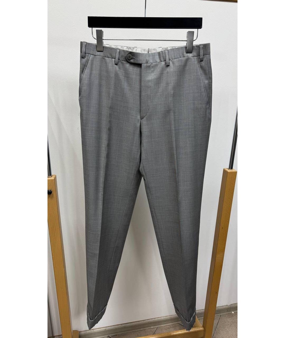 BRIONI Серый классический костюм, фото 4