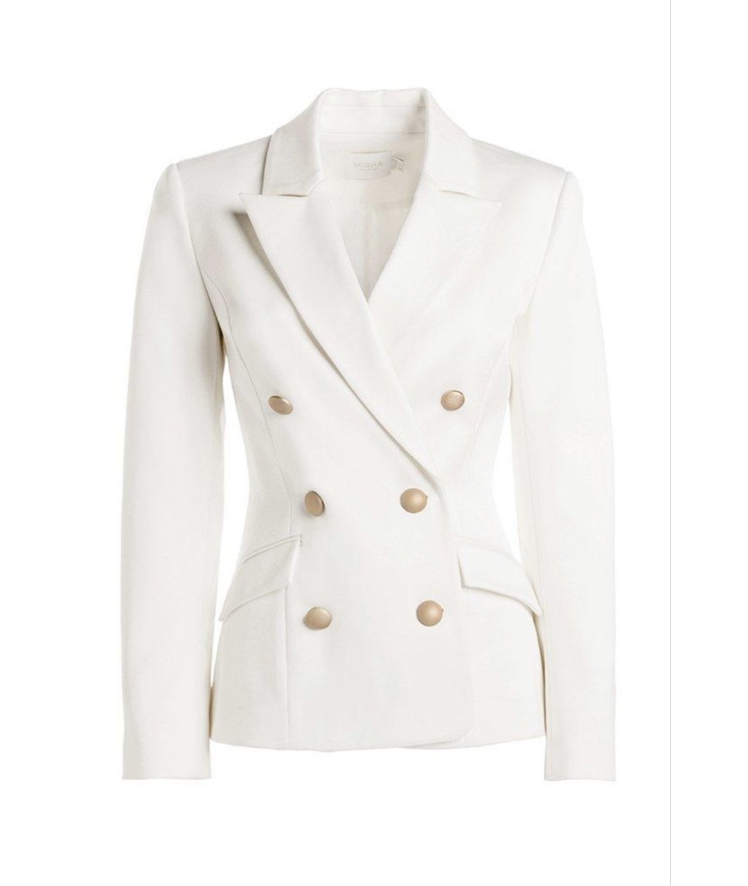 MISHA COLLECTION Белый полиэстеровый жакет/пиджак, фото 1