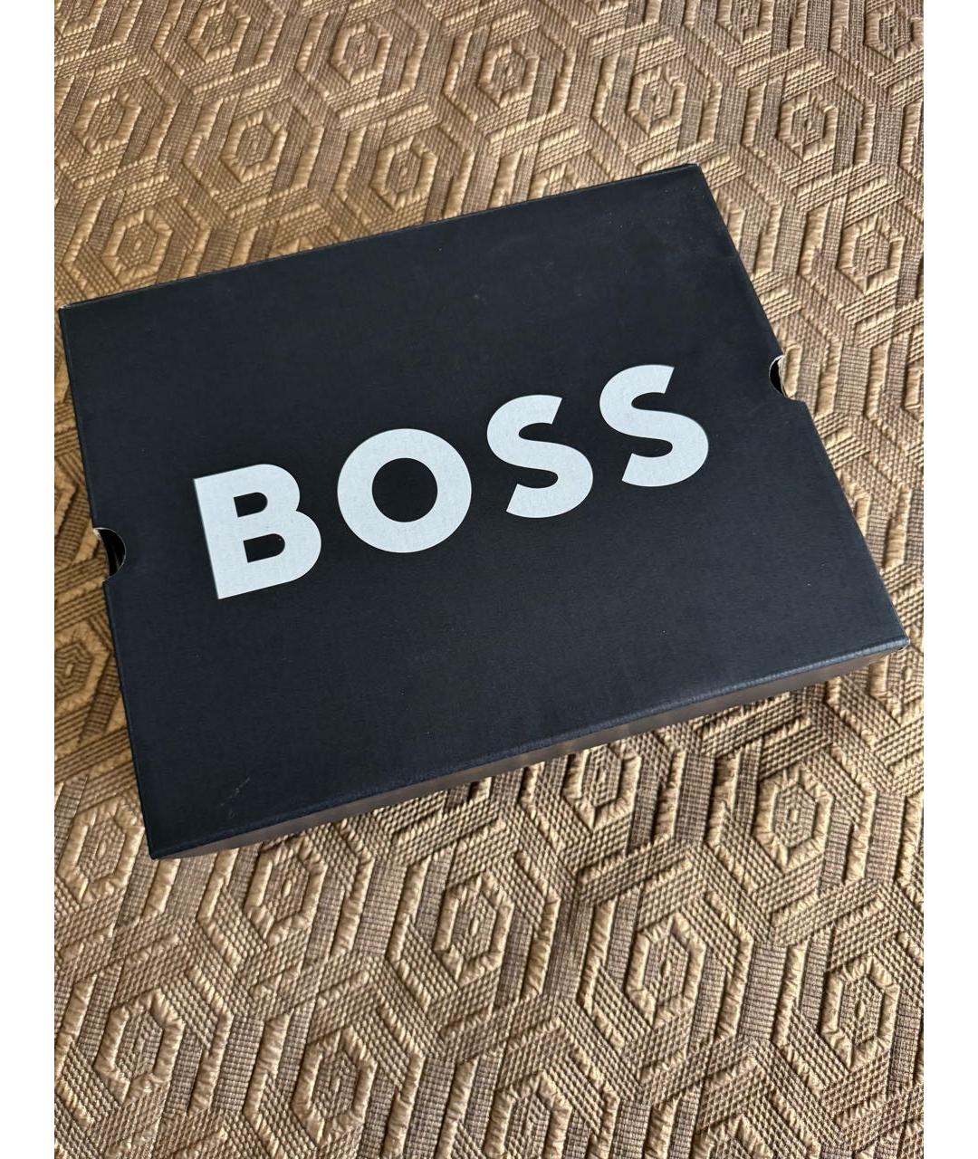 HUGO BOSS Бежевые замшевые босоножки, фото 6