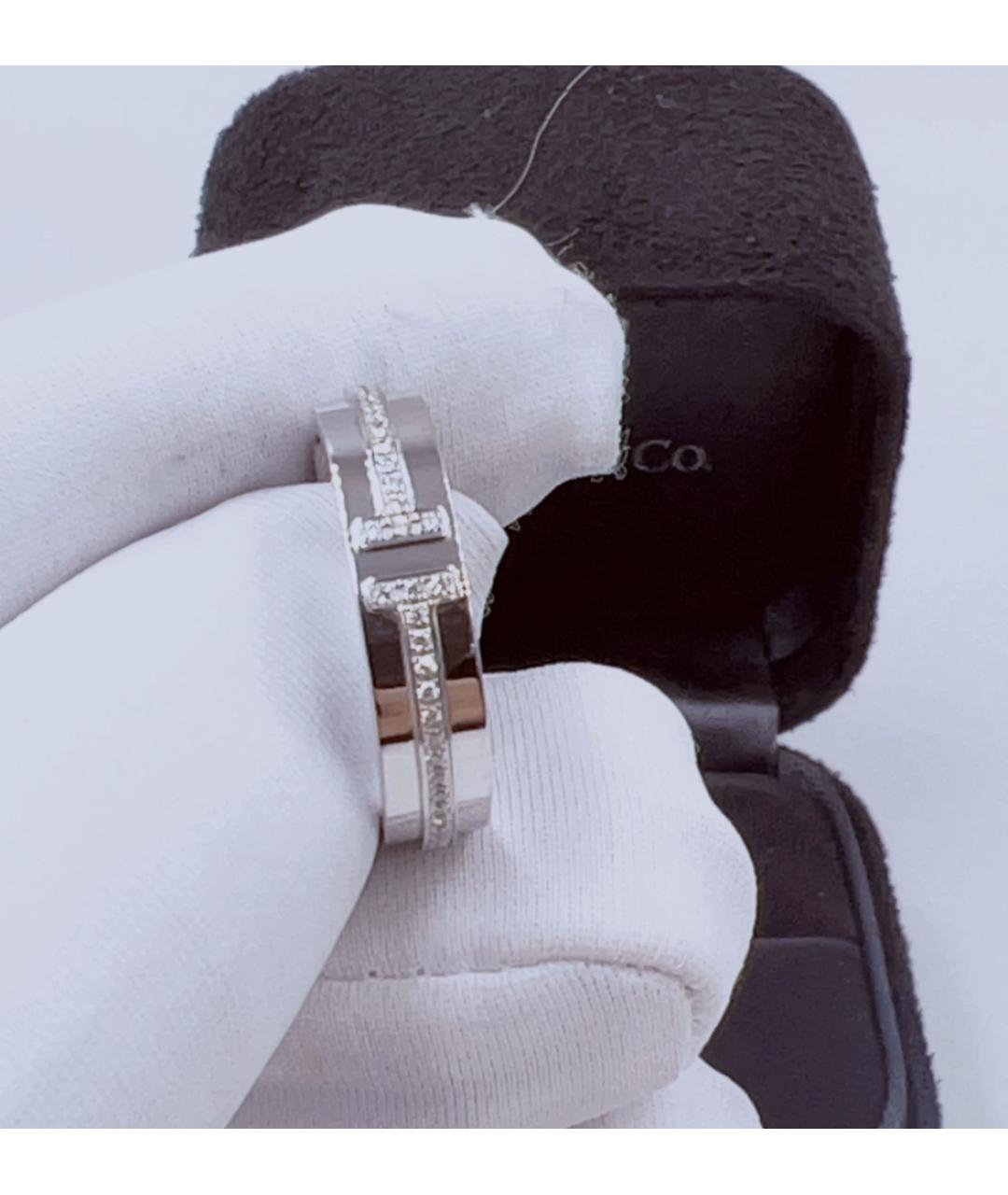TIFFANY&CO Кольцо из белого золота, фото 6