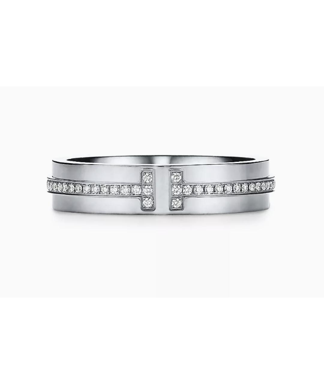 TIFFANY&CO Кольцо из белого золота, фото 9