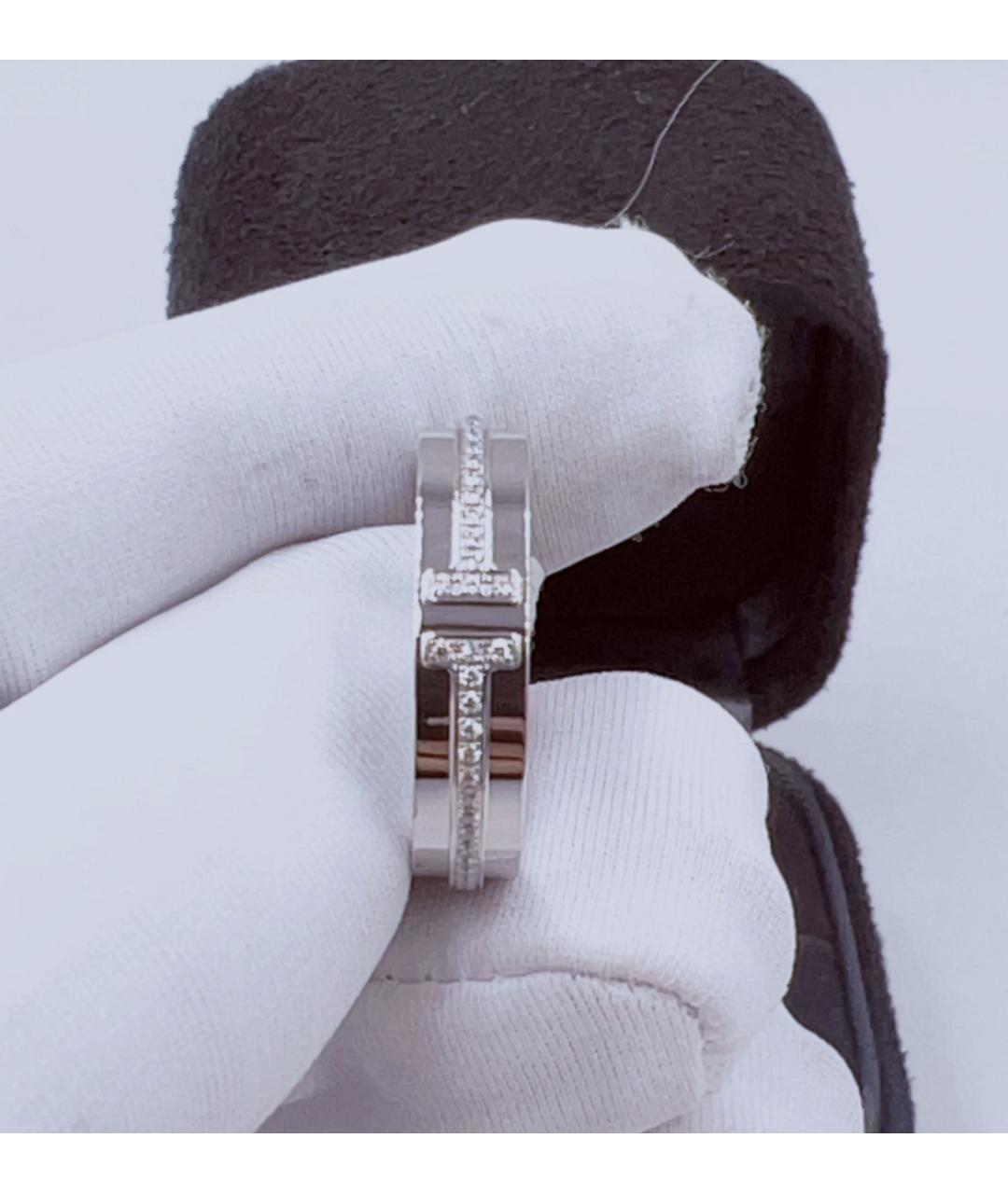 TIFFANY&CO Кольцо из белого золота, фото 4