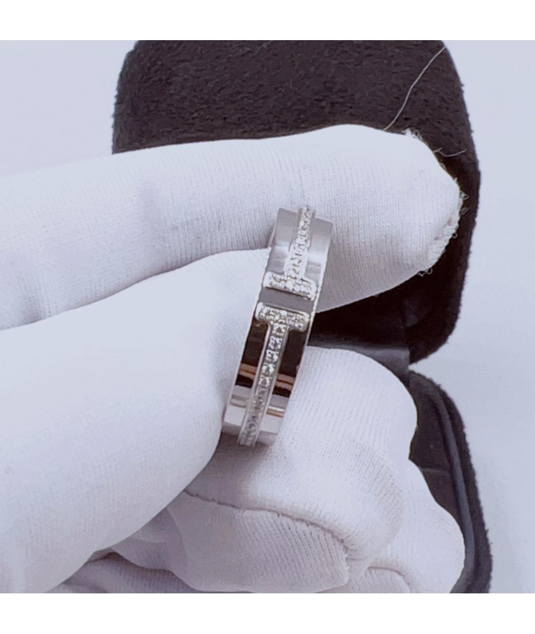 TIFFANY&CO Кольцо из белого золота, фото 5