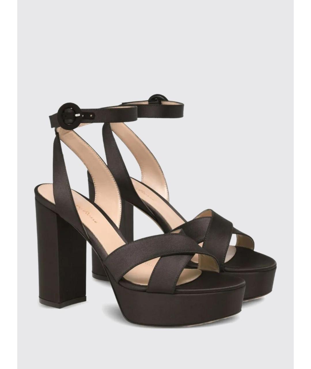 GIANVITO ROSSI Коричневые босоножки, фото 2