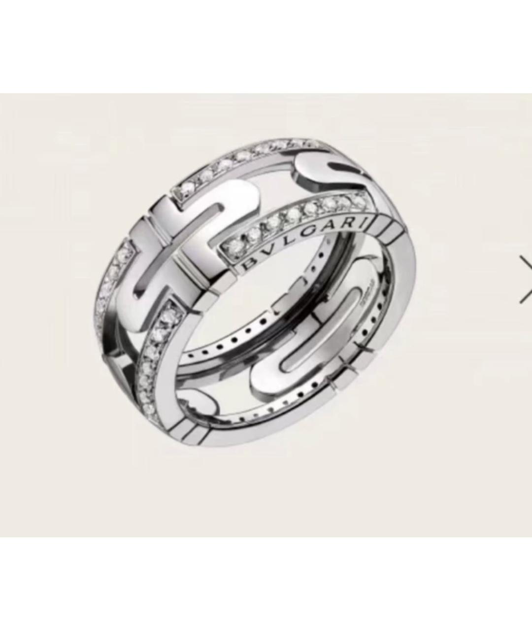 BVLGARI Кольцо из белого золота, фото 2