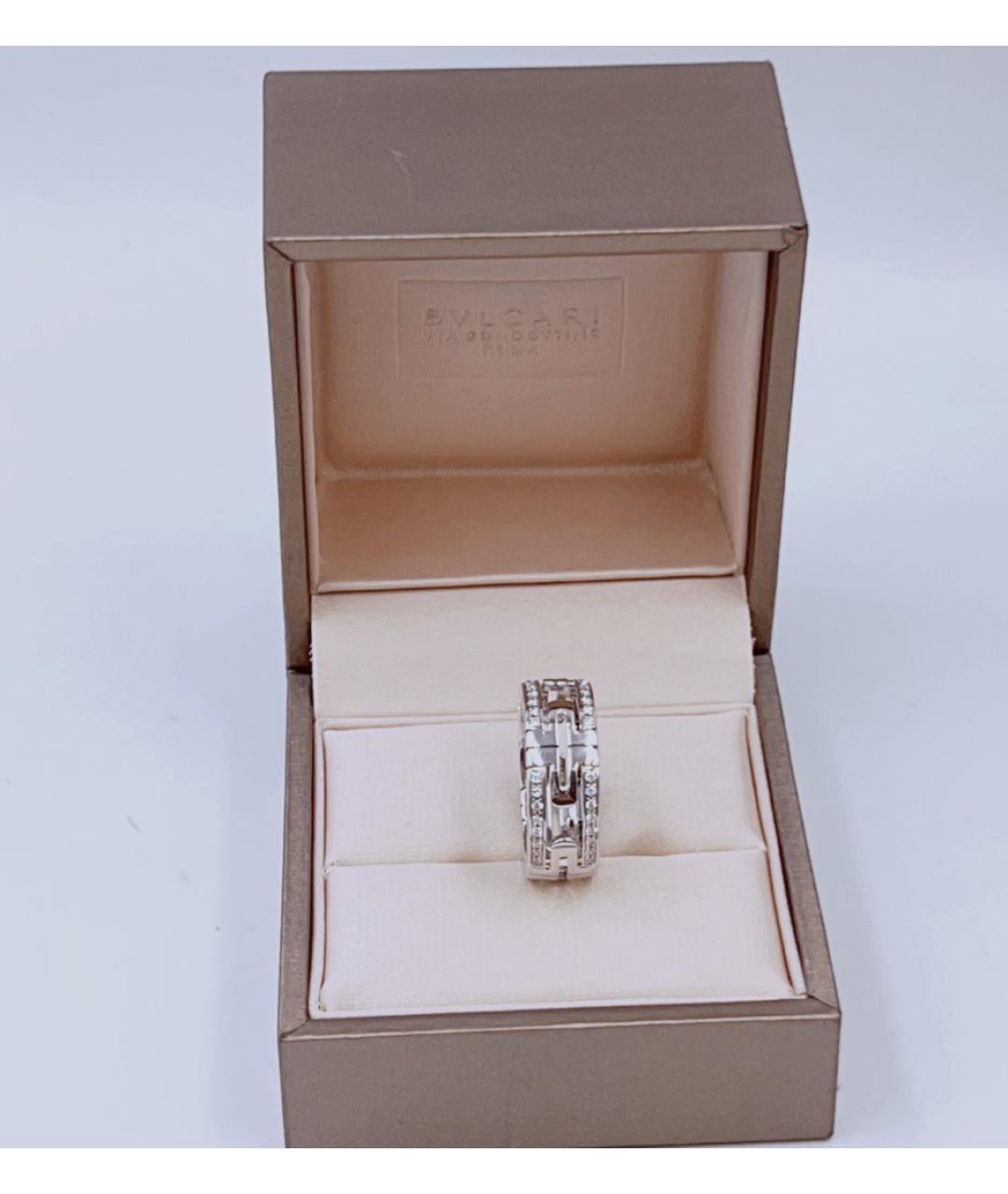 BVLGARI Кольцо из белого золота, фото 4