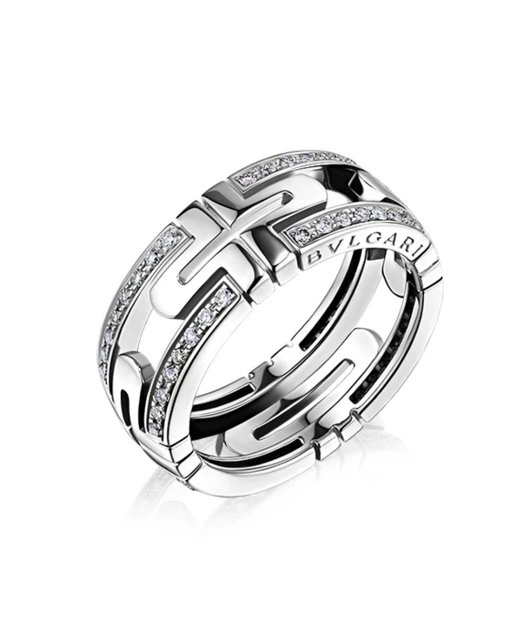 BVLGARI Кольцо из белого золота, фото 7