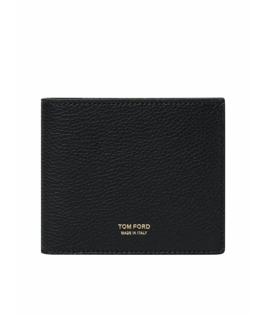 TOM FORD Черный кожаный кошелек, фото 4