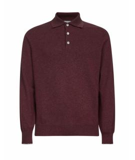 BRUNELLO CUCINELLI Поло с длинным рукавом