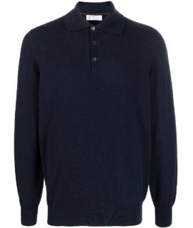 BRUNELLO CUCINELLI Поло с длинным рукавом