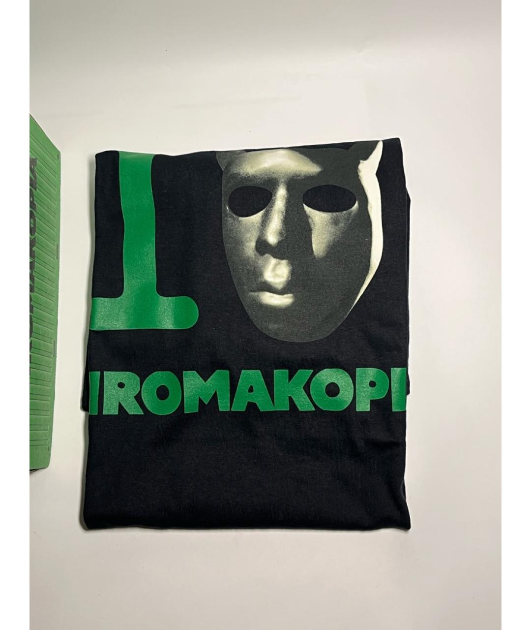 Golf Le Fleur Черная хлопковая футболка, фото 3