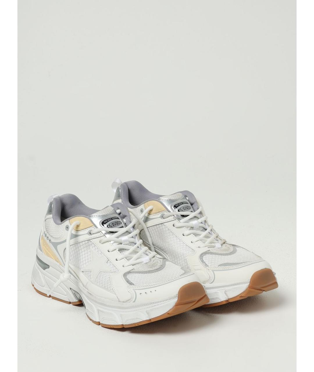 GOLDEN GOOSE DELUXE BRAND Белые низкие кроссовки / кеды, фото 2