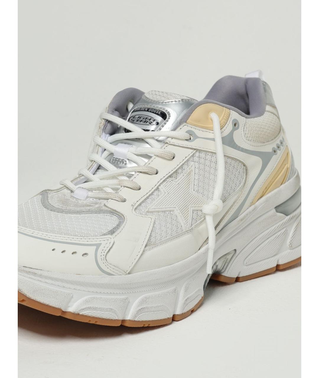 GOLDEN GOOSE DELUXE BRAND Белые низкие кроссовки / кеды, фото 4