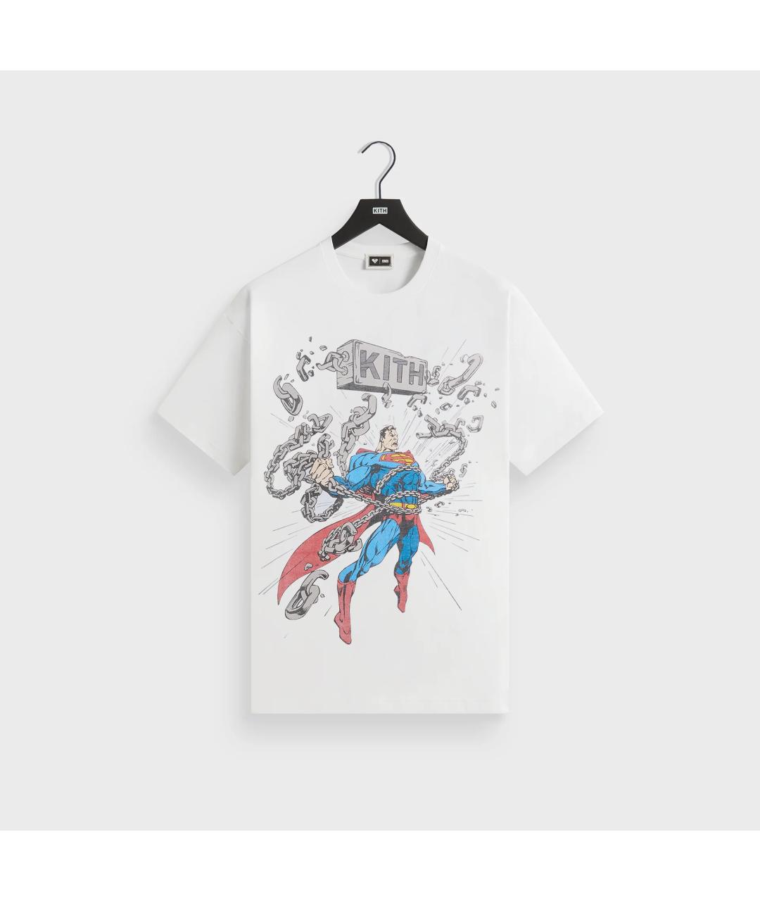 KITH Белая хлопковая футболка, фото 10