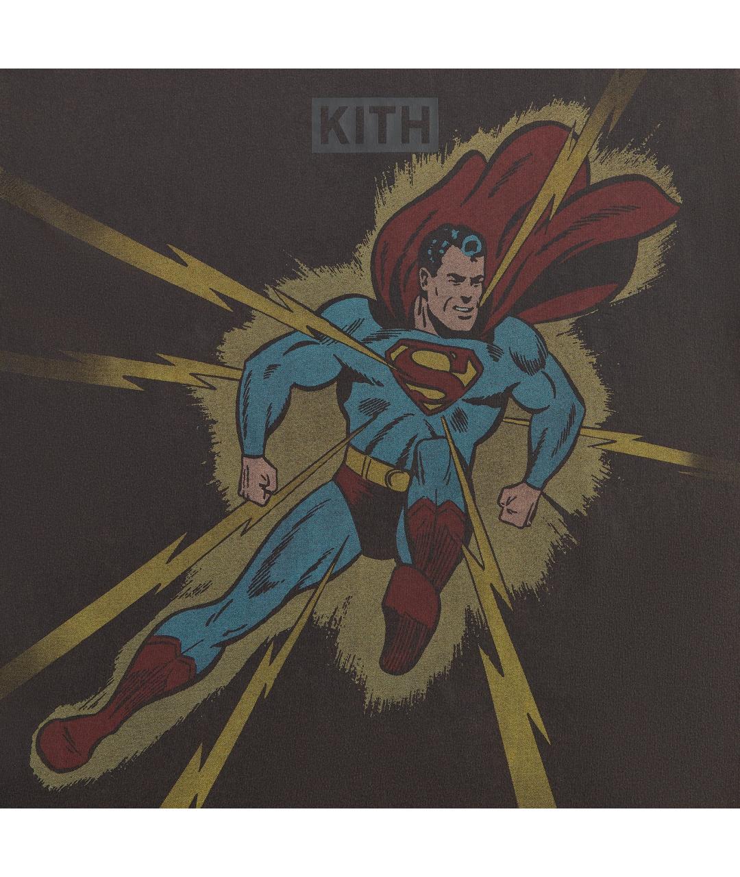 KITH Коричневая хлопковая футболка, фото 4