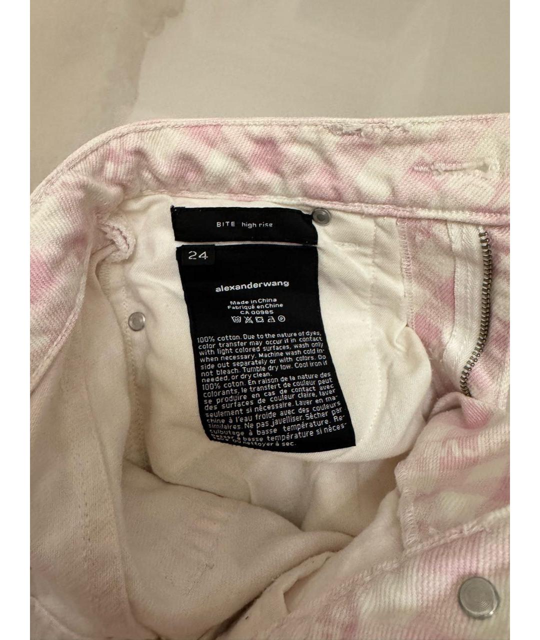 ALEXANDER WANG Мульти деним шорты, фото 5