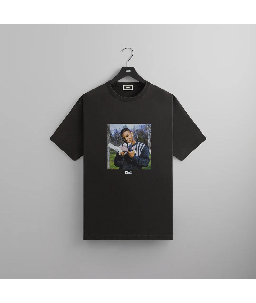 KITH Черная хлопковая футболка, фото 10