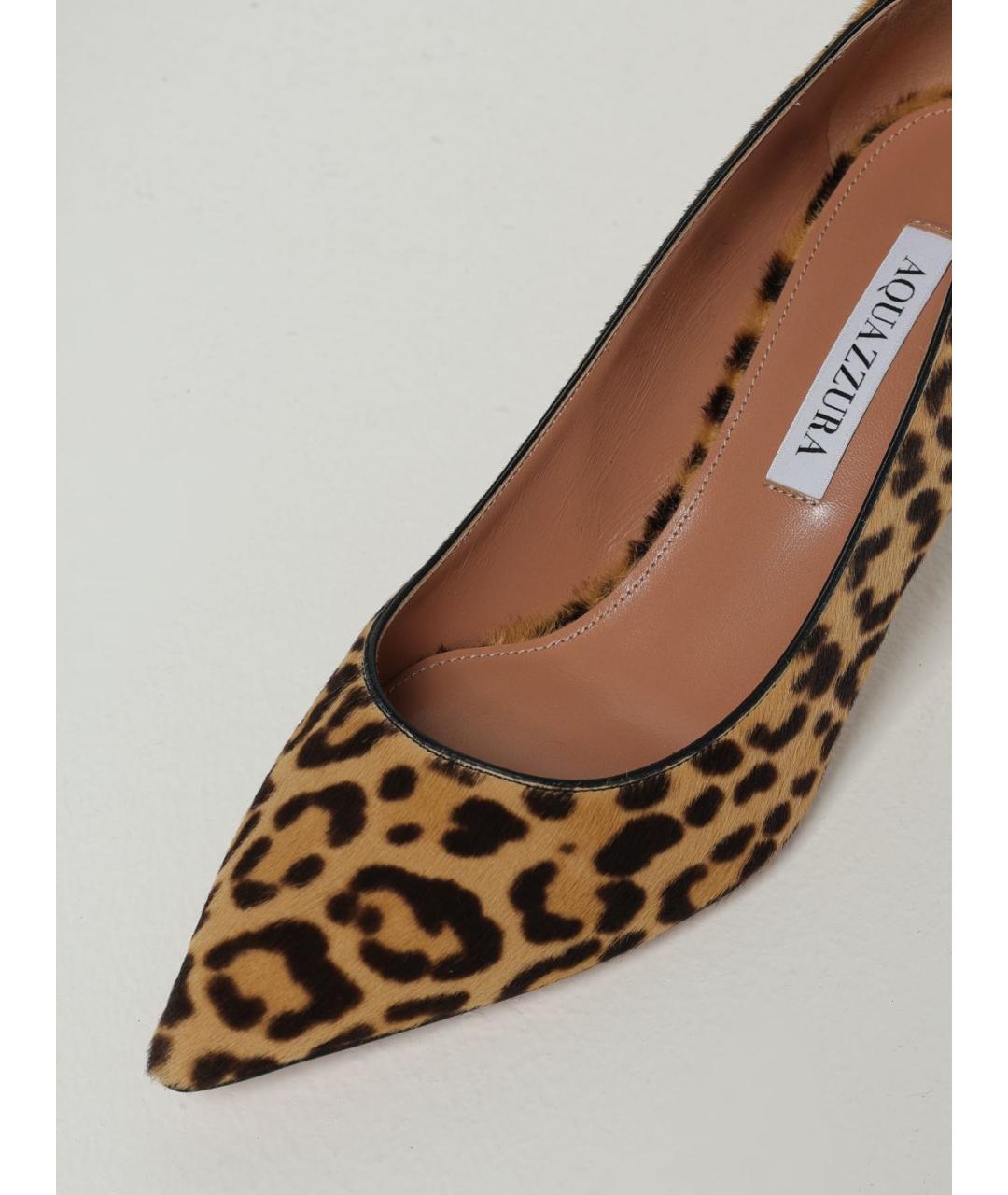 AQUAZZURA Коричневые туфли, фото 4