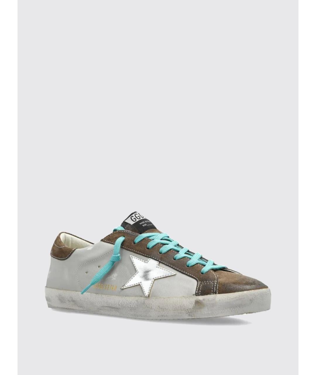 GOLDEN GOOSE DELUXE BRAND Мульти кожаные низкие кроссовки / кеды, фото 2