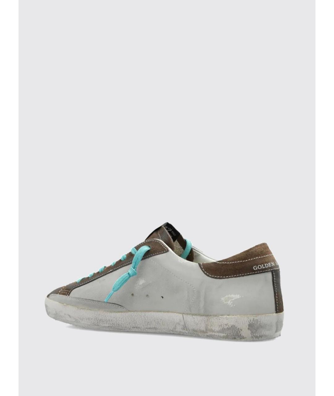 GOLDEN GOOSE DELUXE BRAND Мульти кожаные низкие кроссовки / кеды, фото 3