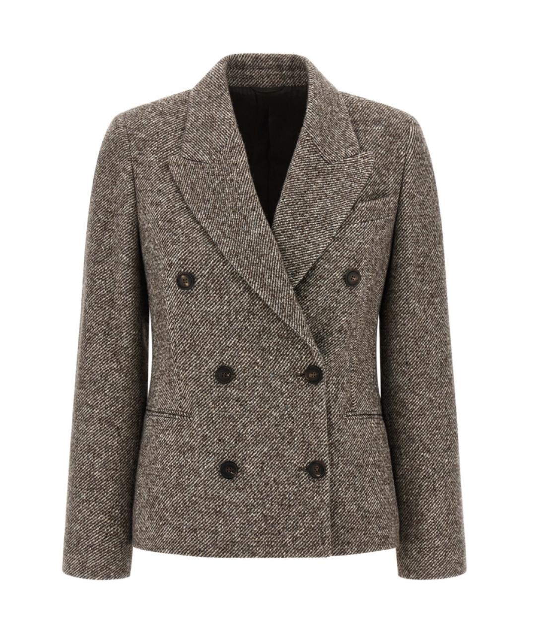 BRUNELLO CUCINELLI Коричневое пальто, фото 1
