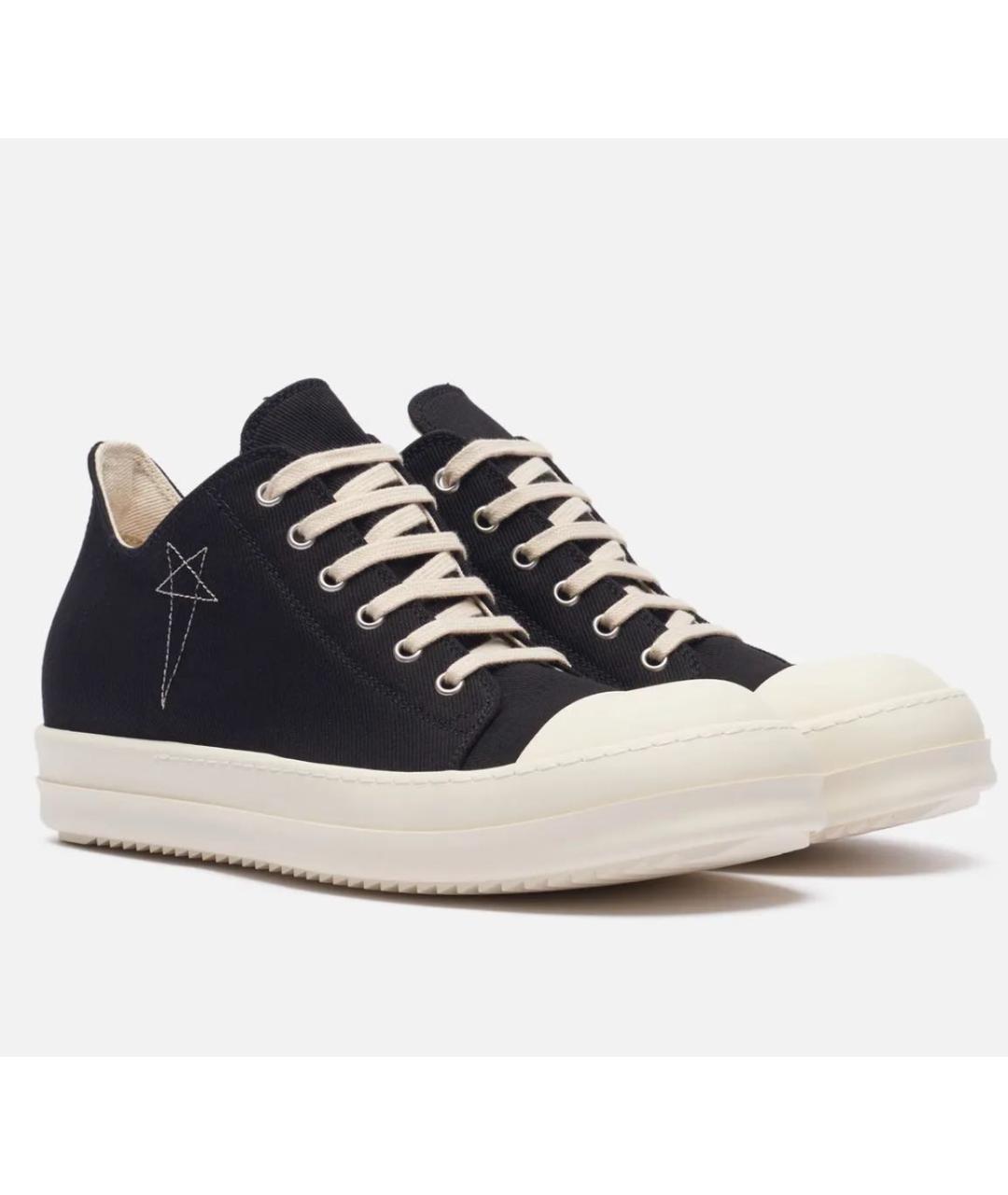 RICK OWENS DRKSHDW Черные кеды, фото 2