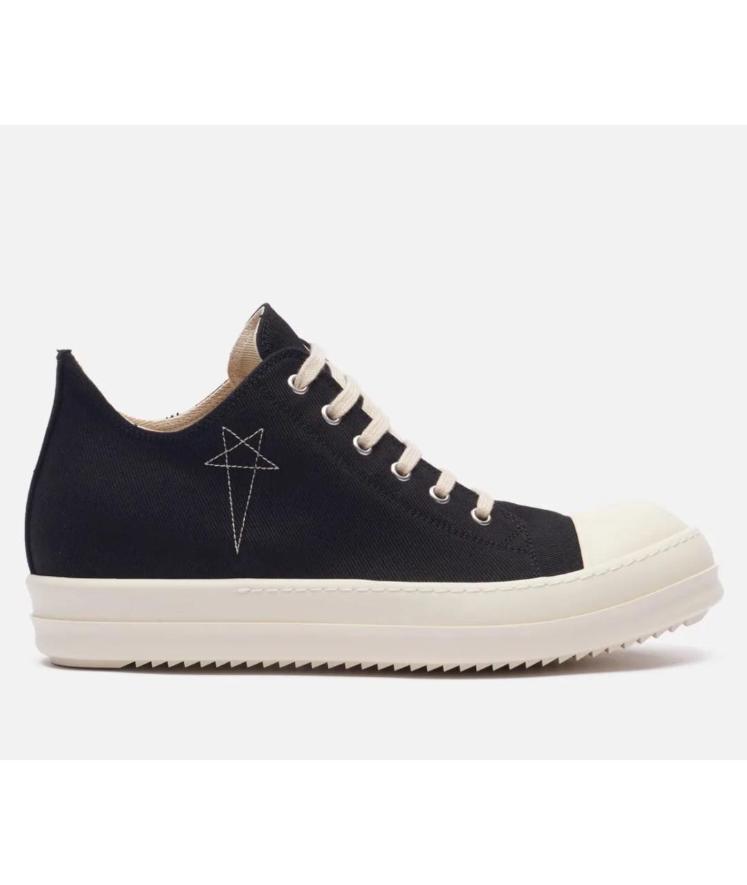 RICK OWENS DRKSHDW Черные кеды, фото 5