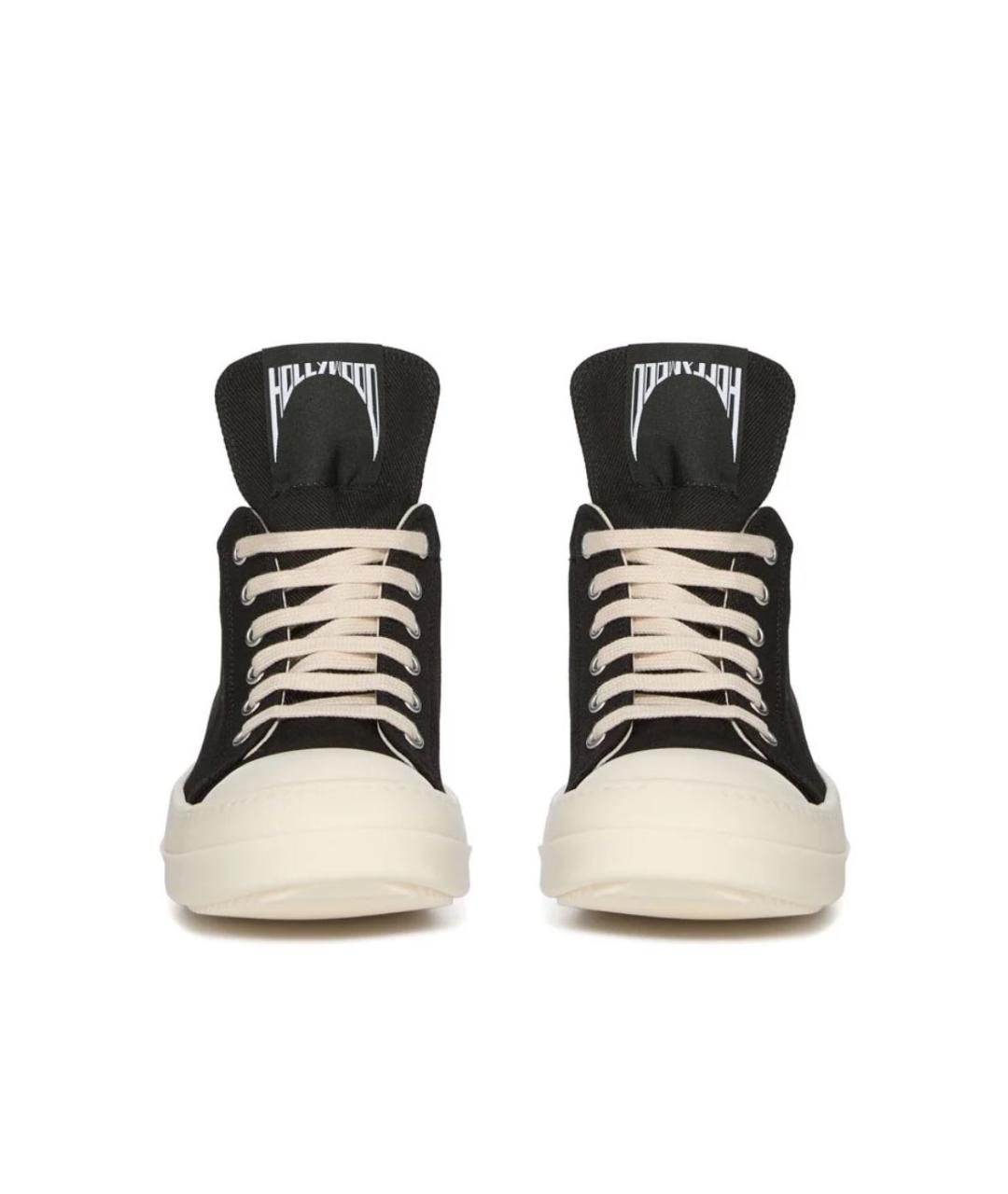 RICK OWENS DRKSHDW Черные кеды, фото 2