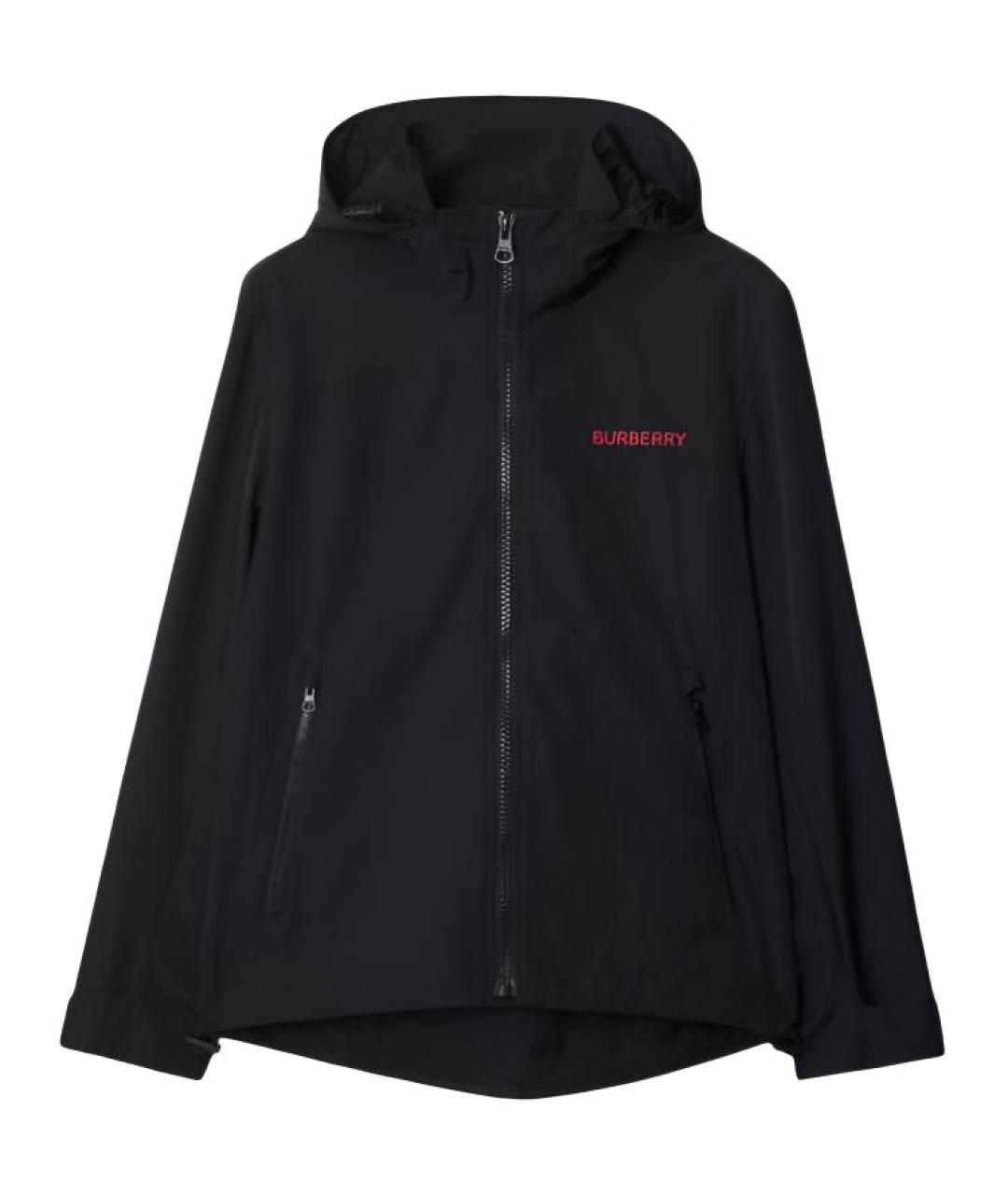 BURBERRY Черный пуховик, фото 1