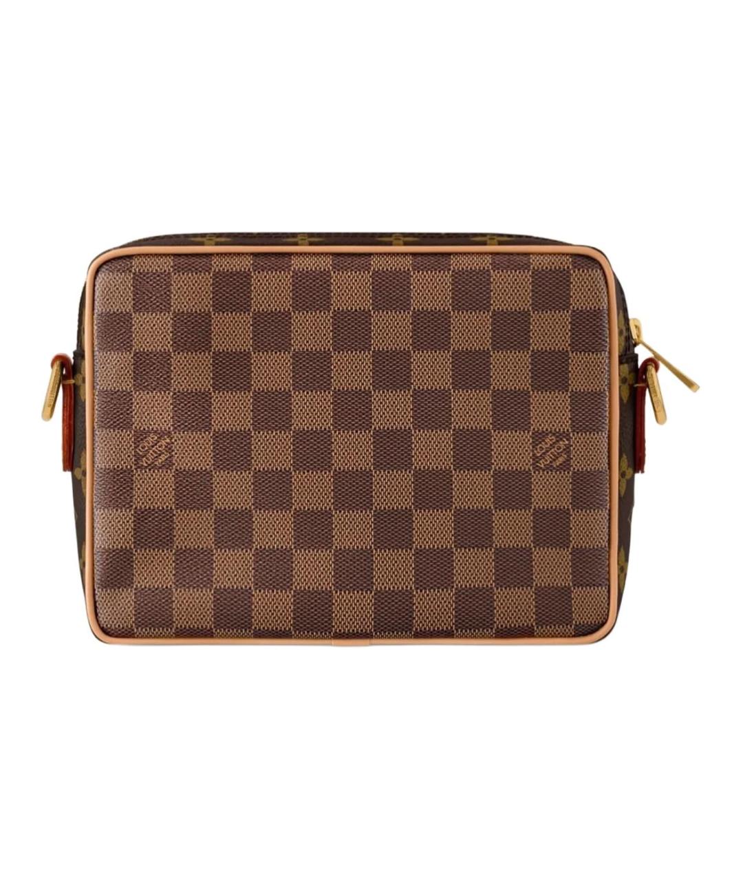 LOUIS VUITTON Коричневая сумка на плечо, фото 3