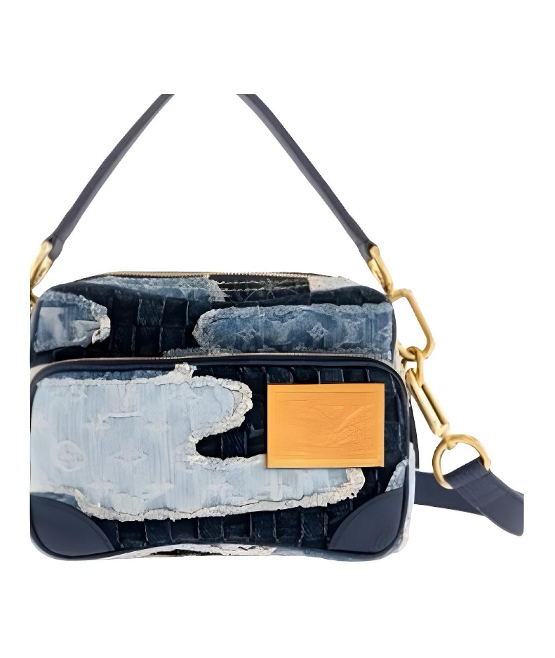 LOUIS VUITTON Синяя сумка на плечо, фото 2