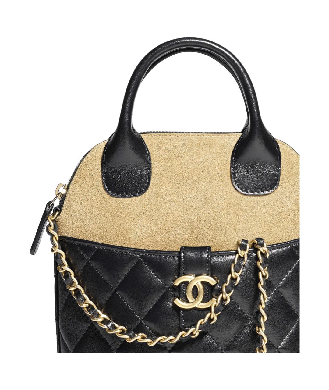 CHANEL Черная сумка через плечо, фото 4