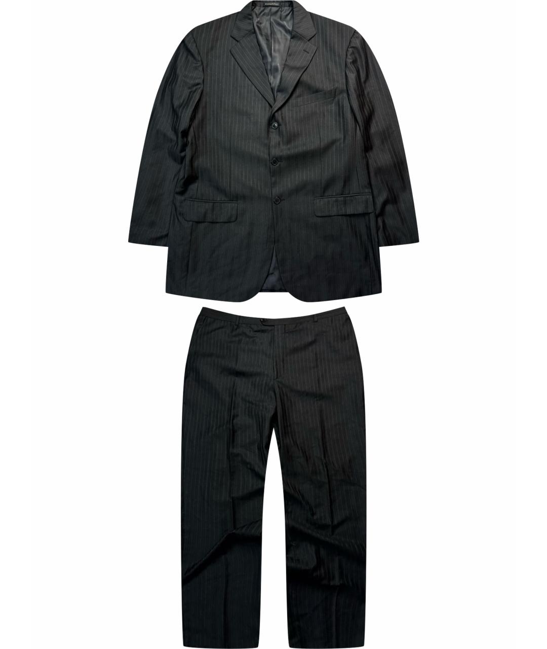 ERMENEGILDO ZEGNA XXX Черный классический костюм, фото 1