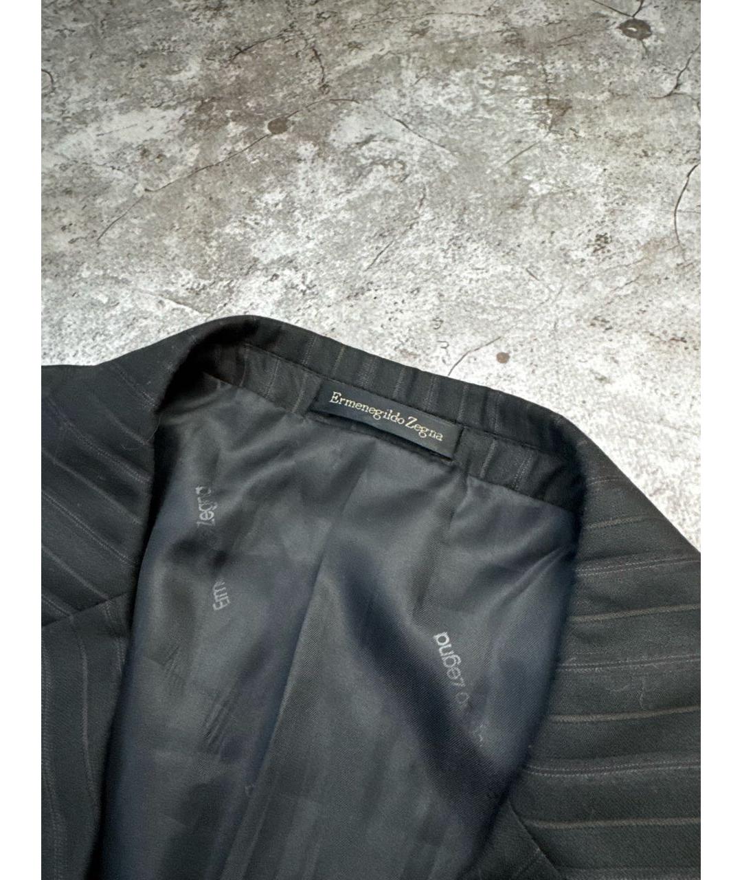 ERMENEGILDO ZEGNA XXX Черный классический костюм, фото 3