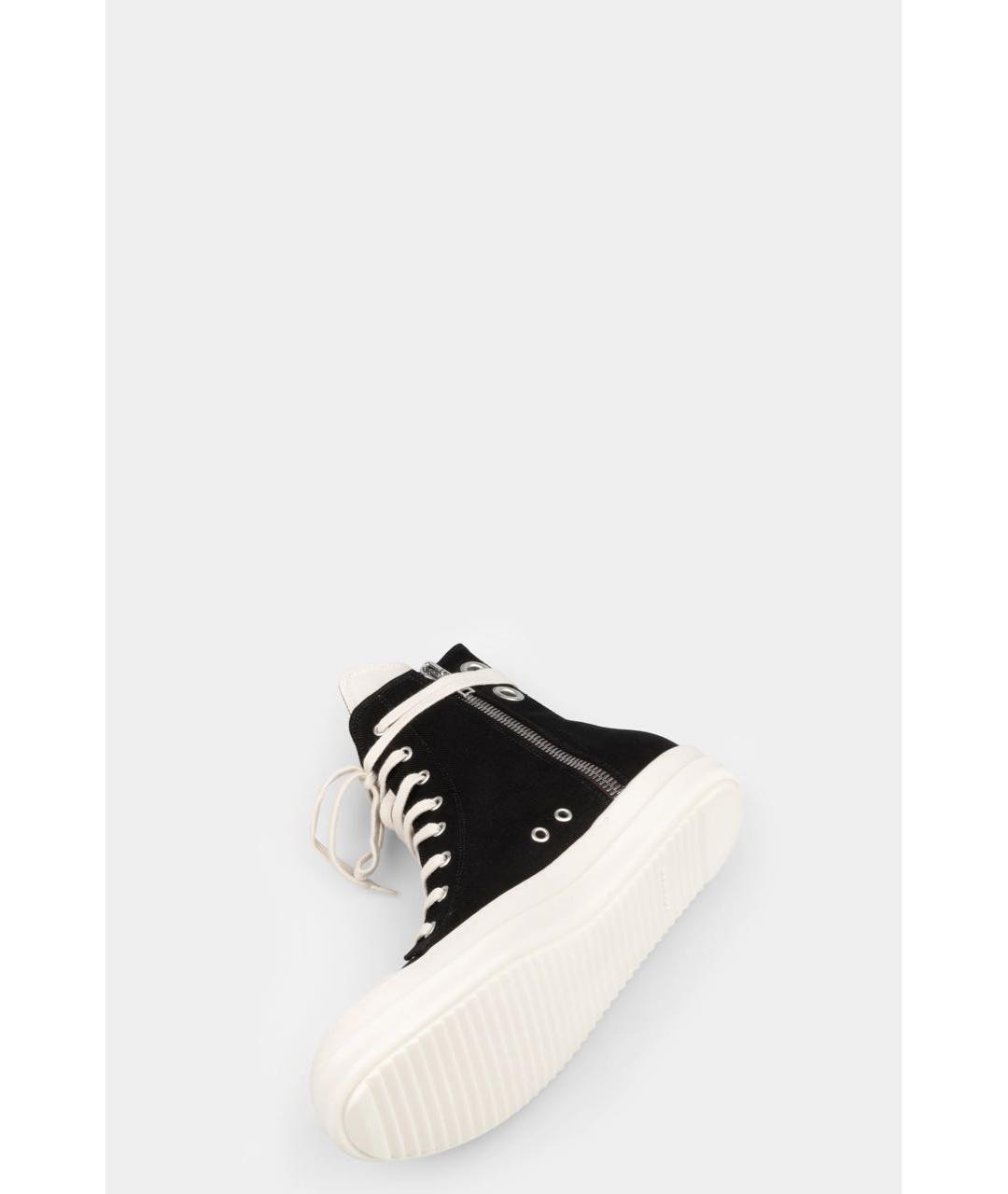 RICK OWENS DRKSHDW Черные кеды, фото 7